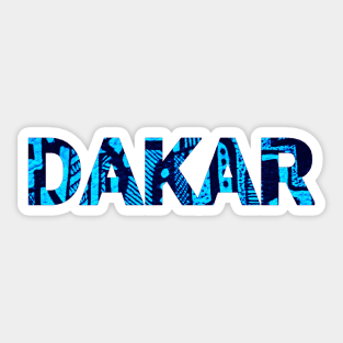 Dakar Style Cool Sticker